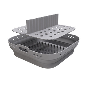Reusable Food Grade Colorful Durable Round Adjustable Collapsile Custom Inch <strong>Silicone</strong> <strong>Air</strong> <strong>Fryer</strong> Pot Liners <strong>for</strong> <strong>Air</strong> <strong>Fryer</strong> - Product Image 6
