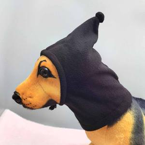 Ramah lingkungan bulu Polar Mock kucing & beras anjing berubah lucu hewan peliharaan natal ulang tahun Halloween hiasan kepala rompi dengan telinga kucing - Product Image 4