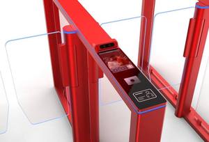 Système de contrôle d'accès d'empreintes digitales RFID à code QR antivol Porte de tourniquet de vitesse en acier inoxydable 304 pour les bâtiments - Product Image 3