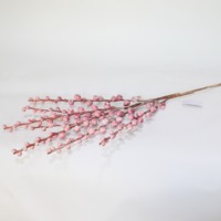 Branche de saule artificielle effet givré, bourgeon de saule faux, brindille séchée artificielle pour décoration florale de mariage et de maison, vente en gros