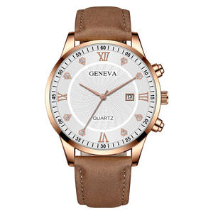 นาฬิกาควอทซ์สายหนังสำหรับผู้หญิงนาฬิกาลำลองสุดสร้างสรรค์สุดหรูนาฬิกาข้อมือลำลองสำหรับผู้หญิงนาฬิกาชั่วโมงสำหรับผู้หญิง - Product Image 5