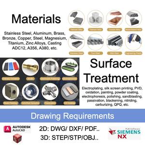 قطع روبوت ألومنيوم مخصصة مصنعة بتقنية CNC بدقة تشغيل +/-0.001-0.005 مم، تصنيع الصفائح المعدنية - Product Image 6