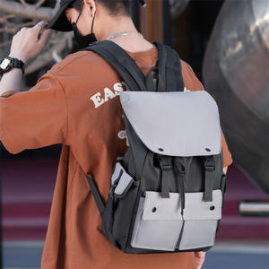 High-End Stylish Casual Men's <b>Backpack</b> Vintage PU Lightweight Commuter and Travel <b>Backpack</b> Reduces Burden on <b>Laptops</b> - Product Image 1