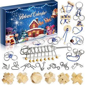 <span class=keywords><strong>Calendrier</strong></span> de l'avent <span class=keywords><strong>personnalisable</strong></span> Casse-tête pour adultes adolescents enfants famille défi jeux jouets cadeaux de noël pour garçons filles - Product Image 3