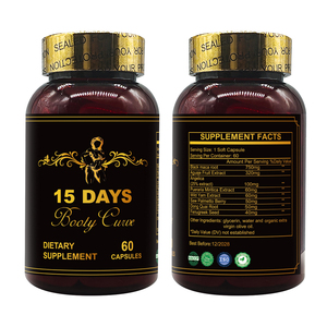 ยาแคปซูลแคปซูลบั้นท้ายแบบโค้งสีดำสำหรับเสริมบั้นท้ายช่วยยกสะโพก - Product Image 3