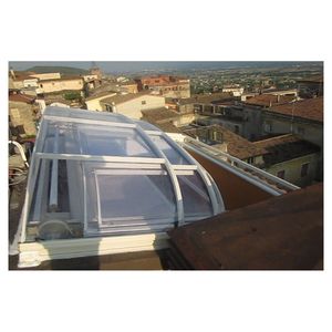 Prima Recinto de patio exterior retráctil Resistencia a los rayos UV Antióxido/UV/Lluvia/Nieve Policarbonato Terraza Techo Casas de vidrio - Product Image 3