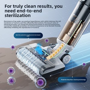 Lavapavimenti intelligente senza fili, tutto <span class=keywords><strong>in</strong></span> uno, con aspirazione, lavaggio e pulizia per pavimenti <span class=keywords><strong>in</strong></span> legno e piastrelle - Product Image 2