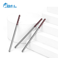 BFL Carburo de tungsteno Extendido 4 flauta Ball nose End Mill Herramientas de corte CNC Ball 4f Ball nose end Mill