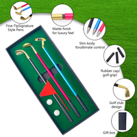 Ensemble de cadeau créatif de promotion de mini-club de golf sur le thème du golf de Noël