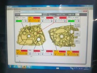 Herramienta de Medición Neumática Digital SPC, Detector de Aire de 4 Canales con Carcasa de Aluminio para Mecanizado de Precisión