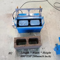 Prix usine Minisize Micro machine de fabrication de briques facile à utiliser vente chaude pour un usage domestique populaire