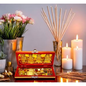 งานฝีมือ parijat dran laxmi-kuber bhandari Yantra สำหรับ Diwali Puja และวัตถุประสงค์ของขวัญ - Product Image 2