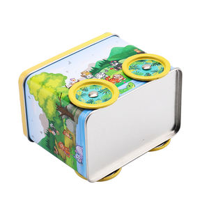 Boîte à monnaie en métal en forme de voiture, personnalisée avec impression de dessins animés, pour enfants, avec emballage – Idéale pour ranger des bonbons, des biscuits et des gâteaux - Product Image 4