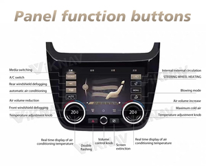 Panneau d'affichage AC pour Lincoln <span class=keywords><strong>Corsair</strong></span> 2020-2022 plus récent écran tactile LCD contrôle de la climatisation panneau climatique stéréo - Product Image 2
