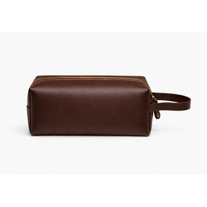 Custom Logo Retro PU Leather <b>Cosmetic</b> Bag Travel <b>Storage</b> Bag Multifunctional Handheld Toiletry Bag Waterproof Toiletry Bag - Product Image 2