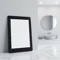 Panneau en verre trempé massif sur mesure, feuille de verre rectangulaire plate, options de découpe et de perçage pour la décoration de meubles modernes