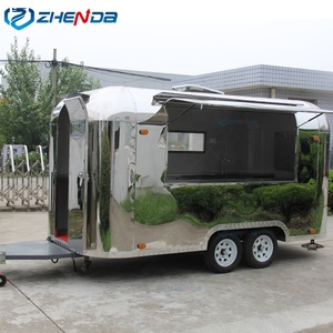 Street Food Truck Mobile Kitchen <b>Trailer</b> Fast Food Cart Food Vehicle - Product Image 1