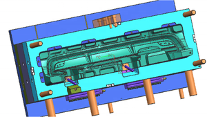 Piezas de inyección de plástico para coche, moldes de inyección de plástico para automóvil, Servicios de fabricación de molde en la industria de automóviles - Product Image 6