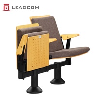 Sièges escamotables commerciaux LEADCOM LS-12601D pour gradins, écoles, églises, stades, sièges de culte, chaises pliantes pour auditorium