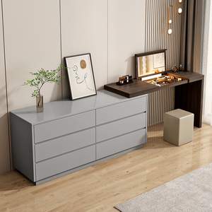Commode de chambre à coucher Armoire à clapet une table bureau d'angle rétractable maquillage Vanités Coiffeuse avec lumières Miroir pliant - Product Image 2