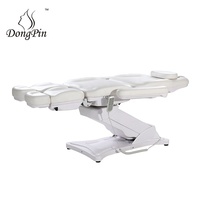 Chaise de pédicure électrique réglable en hauteur avec massage des pieds