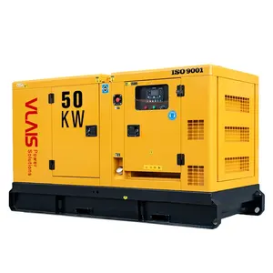 30kva 40kva 50kva 100kva 150kva con generatore silenzioso insonorizzato Set di Genset industriale prezzo di fabbrica Vlais generatore Diesel