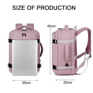 Mochila de <span class=keywords><strong>Viaje</strong></span> Impermeable para Computadora, para Hombre y Mujer, de Lujo, Personalizada, para Cabina de Ryanair, <span class=keywords><strong>40x25x20</strong></span>, para Laptop - Product Image 2