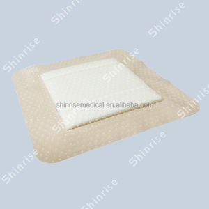 Gelişmiş yara bakımı, ülser ve Bedsore için yüksek emici steril nazik sınır silikon yapıştırıcı poliüretan köpük pansuman - Product Image 3