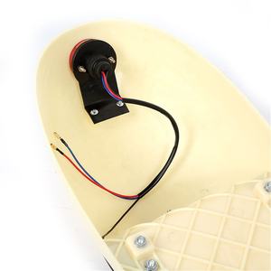 카페 레이서 시트 (후미등 포함), 빈티지 모터사이클 시트 쿠션 (CB125, CB200, CB400, CL350, XJR, RX115, JH70용) - Product Image 4