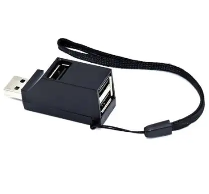 Mini USB 2.0/3.0 Hi-Speed Multi Port USB Hub Splitter Hub Adapter For PC Computer For Portable Hard Drives