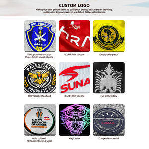 Camiseta de fútbol con sublimación completa personalizada de fábrica, camiseta de Club de secado rápido, uniformes de Club de calidad tailandesa, Camiseta deportiva personalizada - Product Image 4