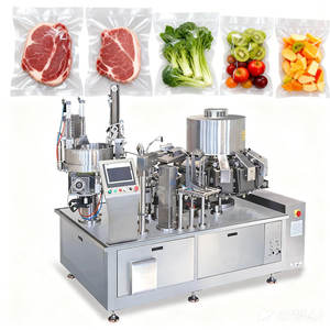 Ensacheuse automatique de sacs préformés avec option sous vide ou sans vide, garantie 1 an pour fruits secs, pâtes, grains de café, épices - Product Image 3