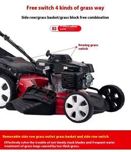 Industrial Grade Heavy Duty 139cc Single Cylinder <b>Gasoline</b> 18" 20" Hand Push Self-Propelled Lawn Mower - Product Image 1