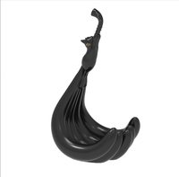 Plateau de rangement en céramique écologique de qualité supérieure en forme de chat, finition lisse et délicate, support décoratif durable, organisateur multifonctionnel