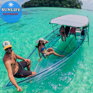 ซันไลฟ์ เรือขายดี เรือใสขนาดใหญ่ เรือพื้นกระจก บรรทุกผู้โดยสารได้ 10-15 คน - Product Image 6