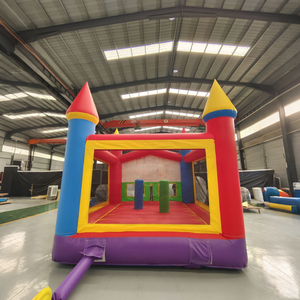 Castillo Inflable de PVC Comercial Premium <span class=keywords><strong>para</strong></span> Fiestas y <span class=keywords><strong>Eventos</strong></span>, Castillo de Brinco al Aire Libre <span class=keywords><strong>con</strong></span> Soplador - Product Image 4