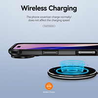 Transparent 360 couverture arrière complète pour iPhone 14 15 16 Pro Max Fine trou caméra lentille Protection clair étui de téléphone portable