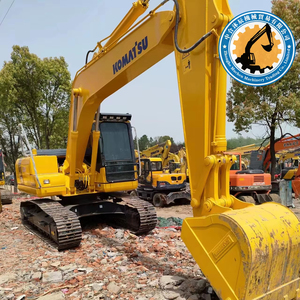 Excavatrice Komatsu PC160 d'occasion importée, 16 tonnes, godet de 0,65 m, puissance de 82,4 kW, certifiée EPA CE, équipement de construction - Product Image 1