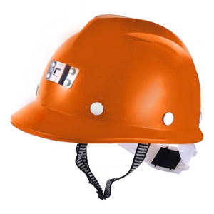 Casque de sécurité minier CITICITY en PEHD de haute qualité, durable, certifié CE, avec support de lampe et porte-cordon - Product Image 4
