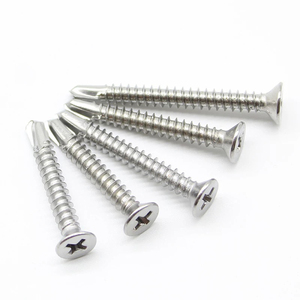 Bibo Yaente Factory 410 Stainless Steel M4.2 Countersunk Head Drill Tail <b>Screw</b> <b>Flat</b> Head Self-drilling Self-tapping <b>Screw</b> Metric - Product Image 5