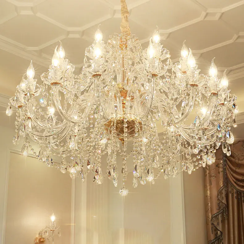 Contemporary Classic Designer Room Decoration Pendant Lights Led Chandelier K9 Crystal Modern Ceiling Luxury lamp Home