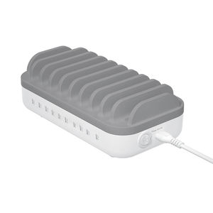 Station de charge USB-C 10 ports 100W pour aéroport, bureau, domicile, rapide, DC, publique, électronique, pour téléphones mobiles et plusieurs appareils - Product Image 1