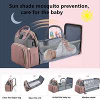 Livraison rapide Cpc certificat bébé couches sac à dos matelas à langer ombre moustiquaire USB charge poussette poche suspendue