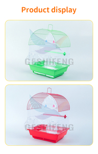 <span class=keywords><strong>Cage</strong></span> à oiseaux pliable GA-2454 en métal, couleurs mélangées blanc, bleu, rouge, vert, petite <span class=keywords><strong>cage</strong></span> européenne - Product Image 5