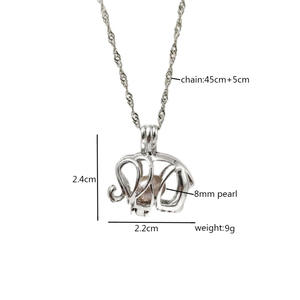 2312 bijoux Offres Spéciales peut ouvrir creux naturel huître perle collier série accessoires fabricants - Product Image 2