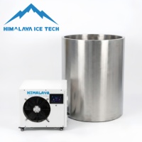 Baignoire de plongeon à froid et bain de glace en acier inoxydable à double paroi, personnalisable OEM/ODM - Marque privée pour les distributeurs