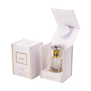 Dubai Arabian Men and Women Perfume Fragrance magnet luxury gift boxes cardboard paper customize box packaging