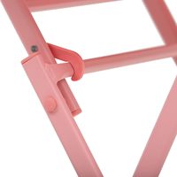 Ensemble de meubles de jardin pliants 1 table ronde et 2 chaises de patio avec cadre en acier et dossier pour balcon et patio