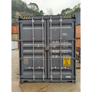 Conteneur maritime reconditionné 20 pieds 20HQ High Cube, réparé, conteneur de stockage d'occasion - Product Image 2