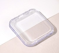 Nouveau Type boîte en plastique renforcée Portable acrylique fausse presse sur boîte d'emballage d'ongles outils à ongles